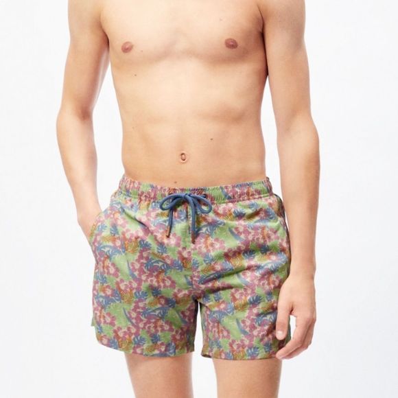 BNWOT Zara floral print swimming trunks. - Picture 2 of 9